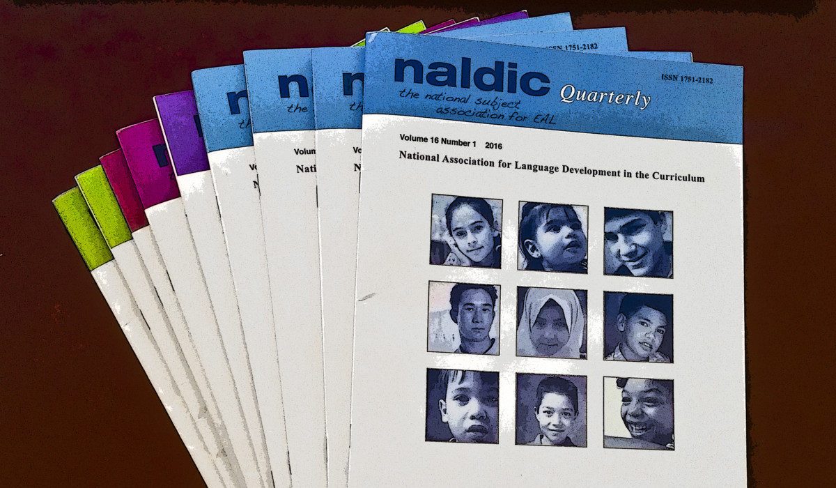 NALDIC Quarterly - an image of a number of NALDIC Quarterlies laid out on a table